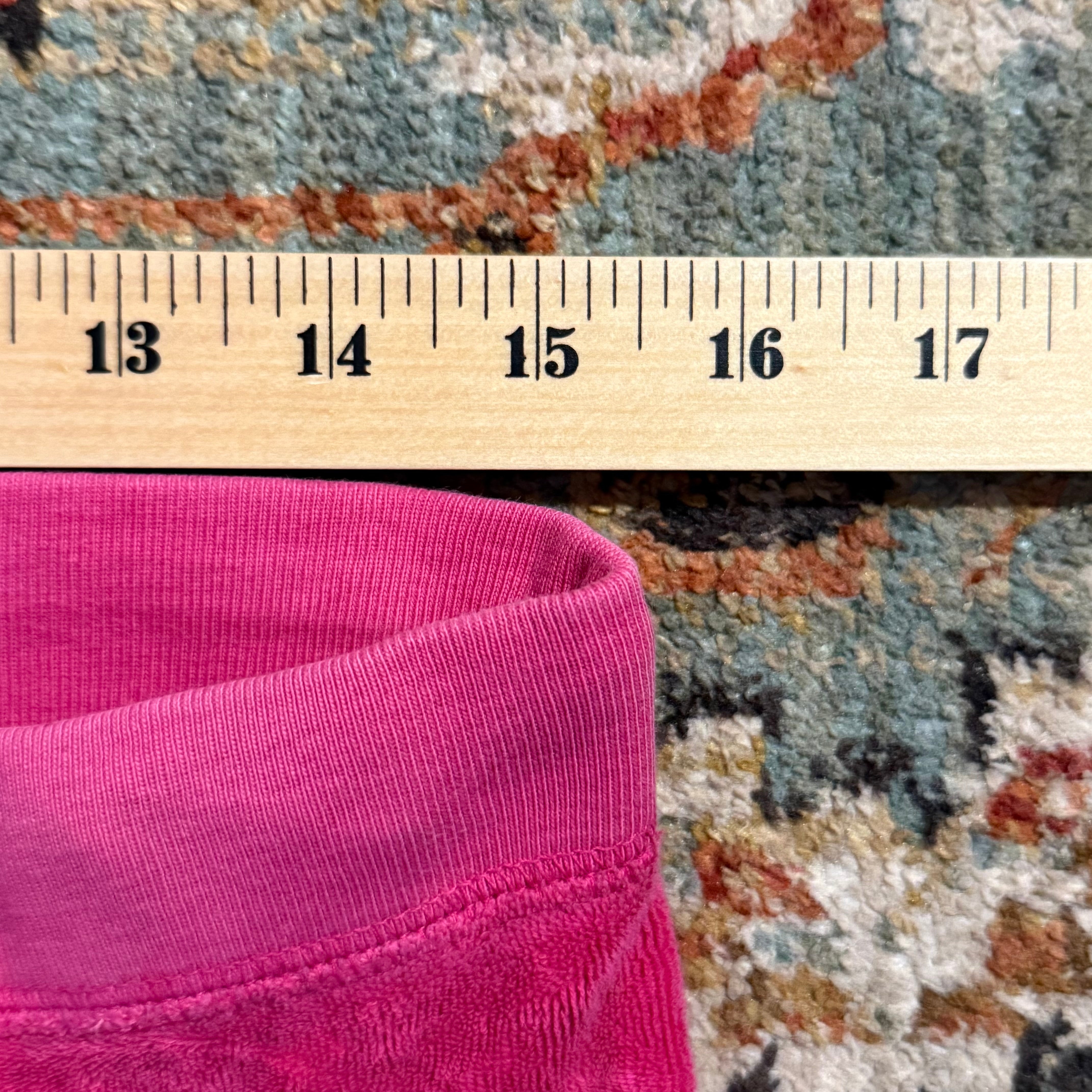 Vintage Juicy Couture Hot Pink Terry Cloth Flared Pants Size P