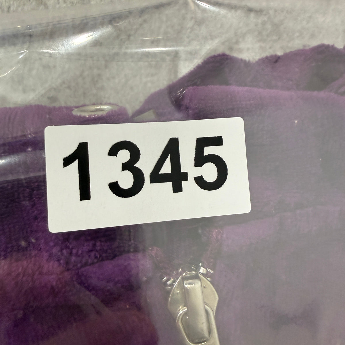 SKU 1345 packaging label