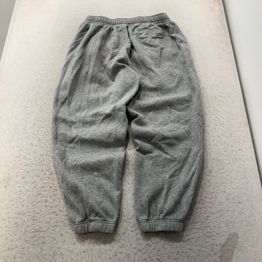 Nike Club Fleece Jogger Sweatpants Men's Heather Gray Cuffed Drawstring Size L photo 2