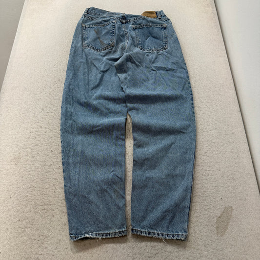 Eddie Bauer Vintage Petite Relaxed Light Wash Jeans Size 12 photo 2
