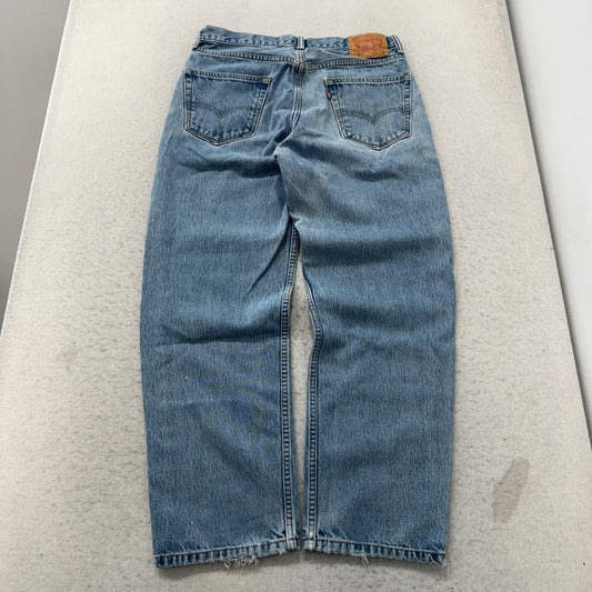 Levis 550 Relaxed Fit Jeans Size 34x30 photo 2