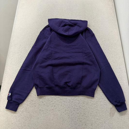 Champion Linfield College Purple Pullover Hoodie Size M photo 2