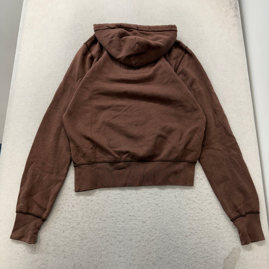 Vintage League Collegiate Fletcher Mens Brown Pullover Hoodie Heavyweight Size S