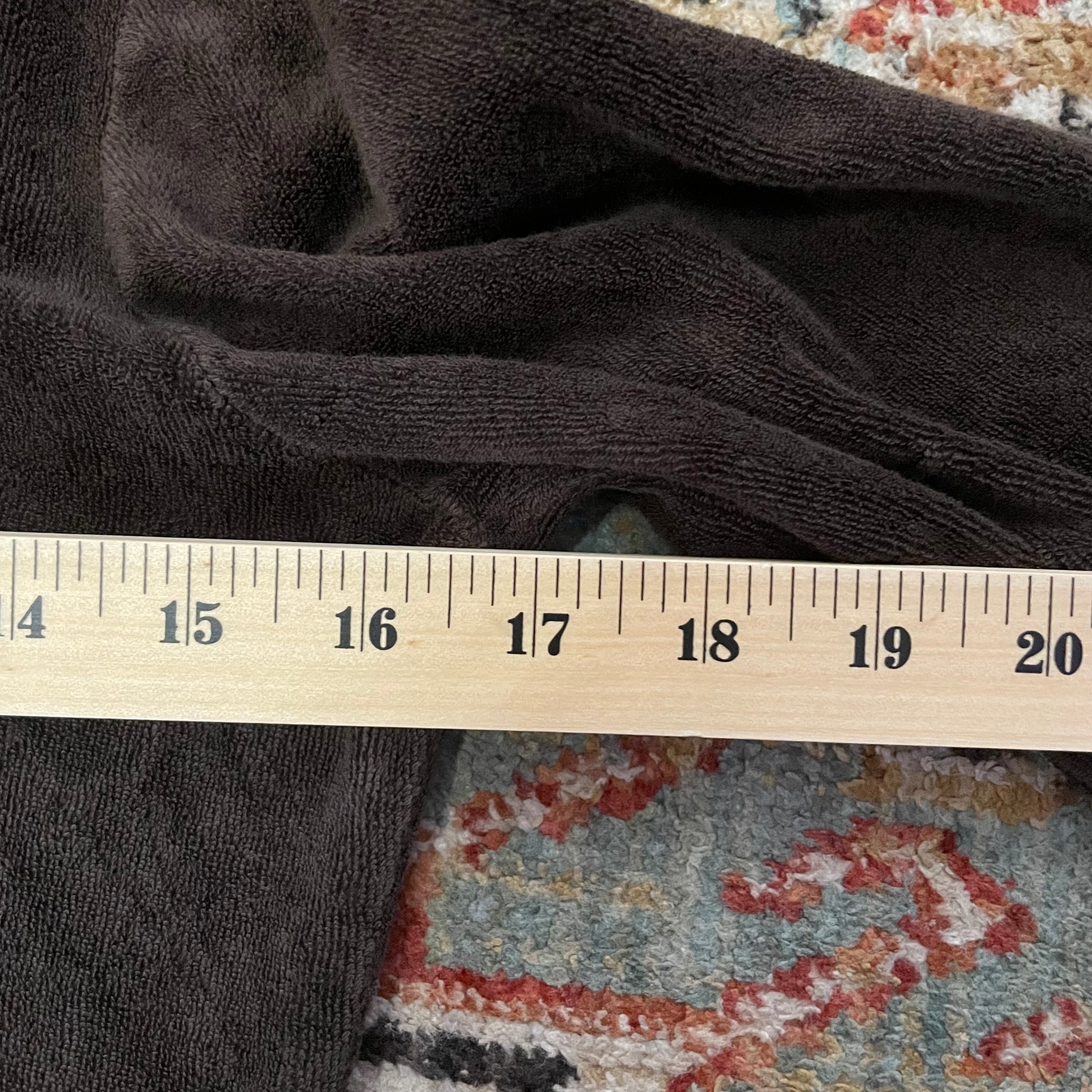 Vintage Juicy Couture Brown Terry Zip Hoodie Size S