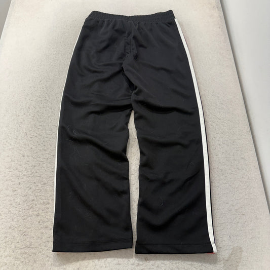 Wild Fable Track Pants Women's Black Red Side Stripe Wide Leg Size S photo 2
