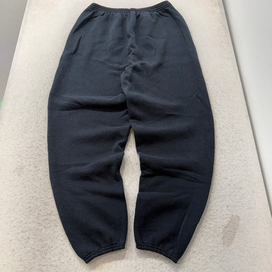 Vintage Ultra Fleece Sweatpants Navy Blue Cuffed Elastic Waist Size XL photo 2