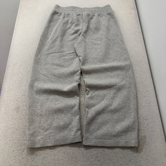 Old Navy Active Wide Leg Sweatpants Women's Heather Gray Fleece High Rise Size XL photo 2