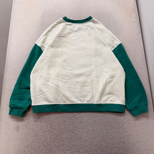 Grayson Threads Pickleball Club of Malibu Women's White Green Sweatshirt Size XL