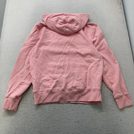 Levi's Unisex Light Pink Pullover Hoodie Drawstring Pockets Logo Casual Size M