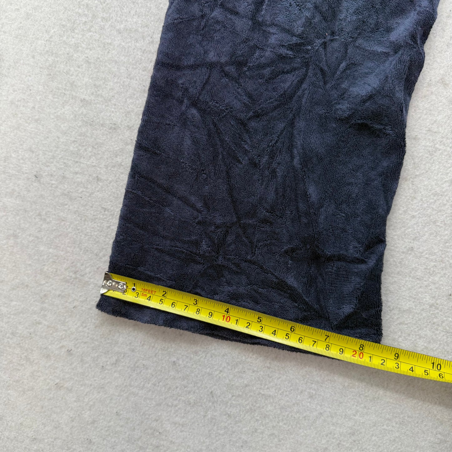 Juicy Couture Women's Navy Blue Velour Flared Track Pant Loungewear Y2K Size 14