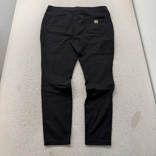 Carhartt Womens Fitted Black Work Leggings Size XL photo 2