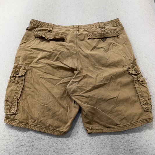 Lee Cargo Shorts Men's Khaki Tan Cotton Utility Pockets Casual Size 40 photo 2