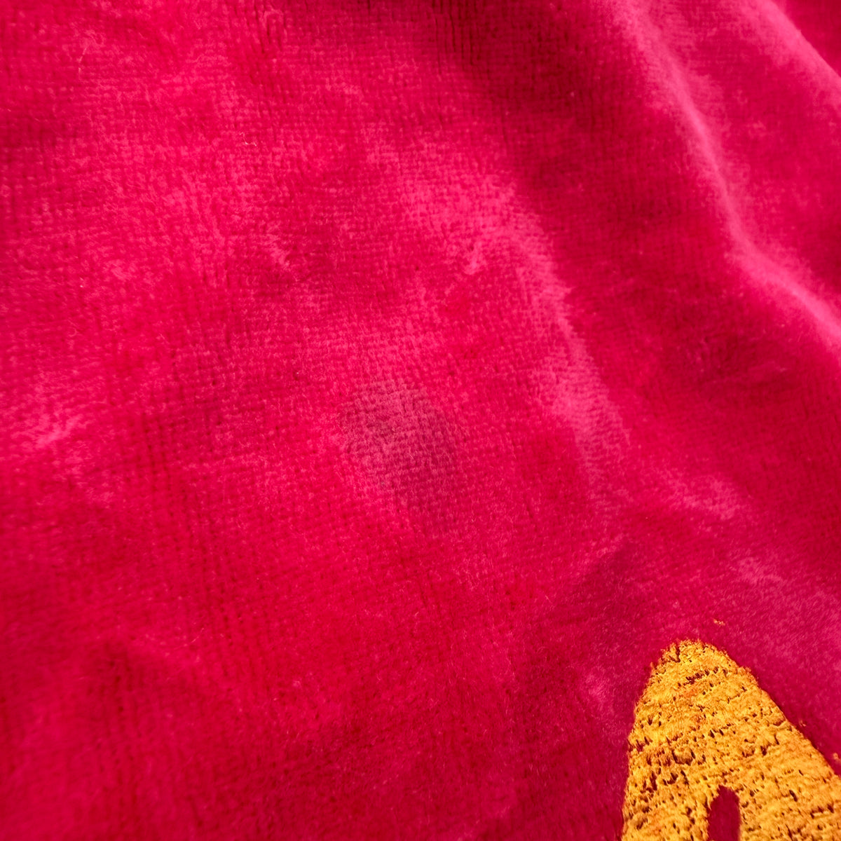 Juicy Couture Women's Hot Pink Velour Zip-Up Track Jacket Butterfly Graphic - XL