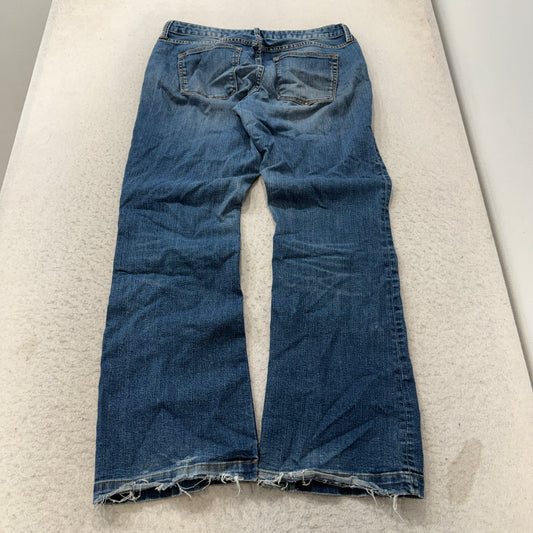 Gap 1969 Boot Cut Jeans Women's Medium Wash Blue Denim Mid Rise Size 30 photo 2