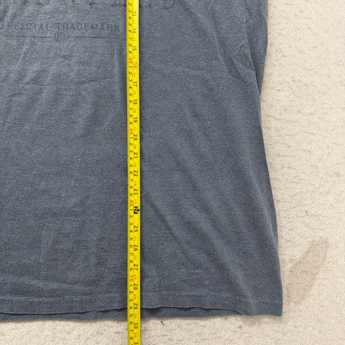 Pepsi tee length measurement about 29.5 inches