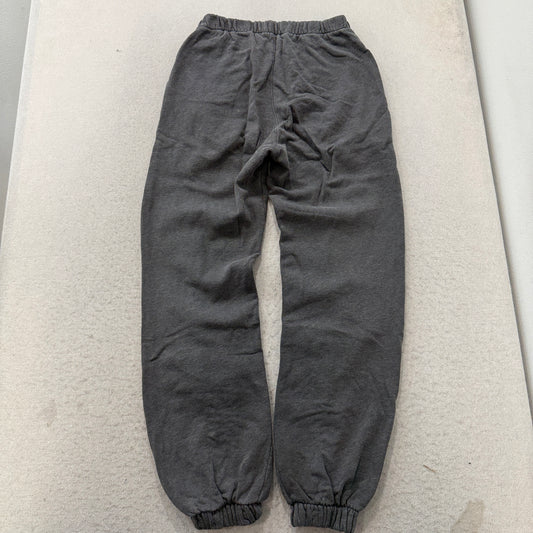 Brandy Melville Men's Charcoal Gray Fleece Sweatpants Elastic Waistband Size W24