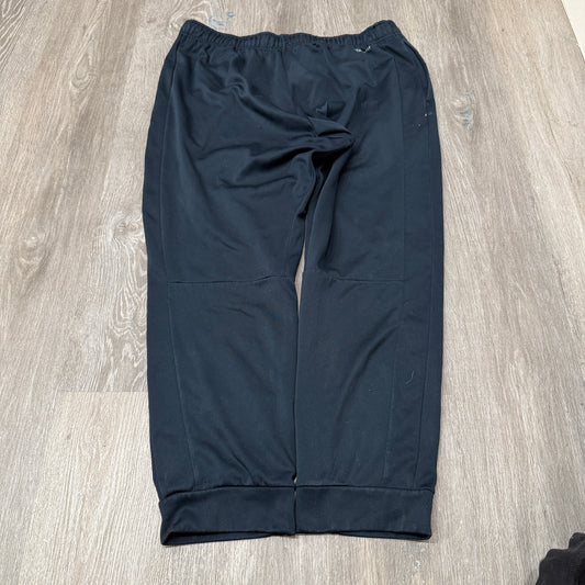 Nike Men's Navy Sweatpants Swoosh Logo Athletic Performance Joggers Size W34