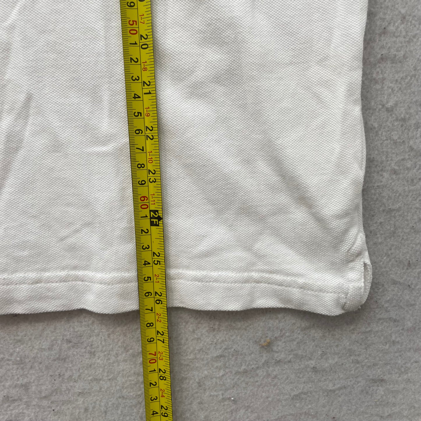 True Religion Polo Shirt Men's White Crafted With Pride Back Print Logo Size S