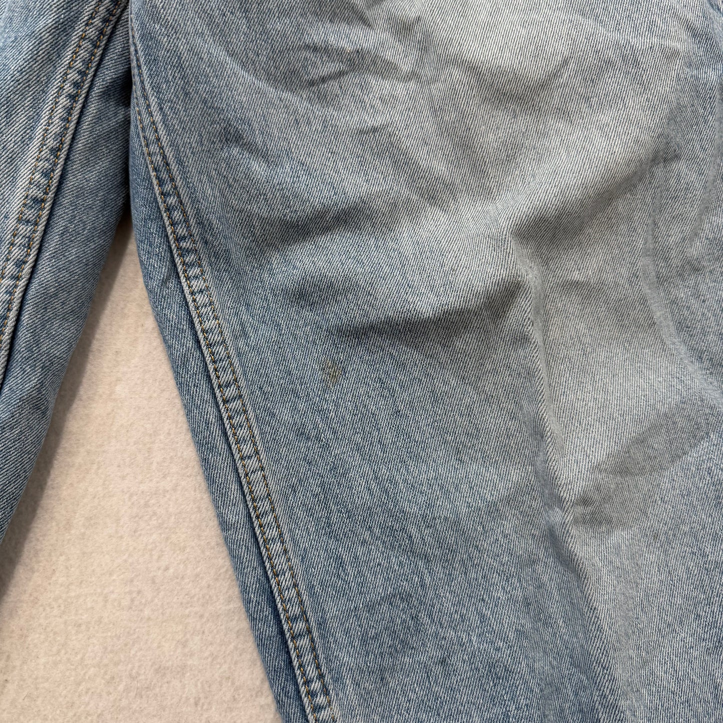 Levi's Strauss & Co. 560 Men's Medium Blue Denim Straight Wide Leg Jeans Size 36