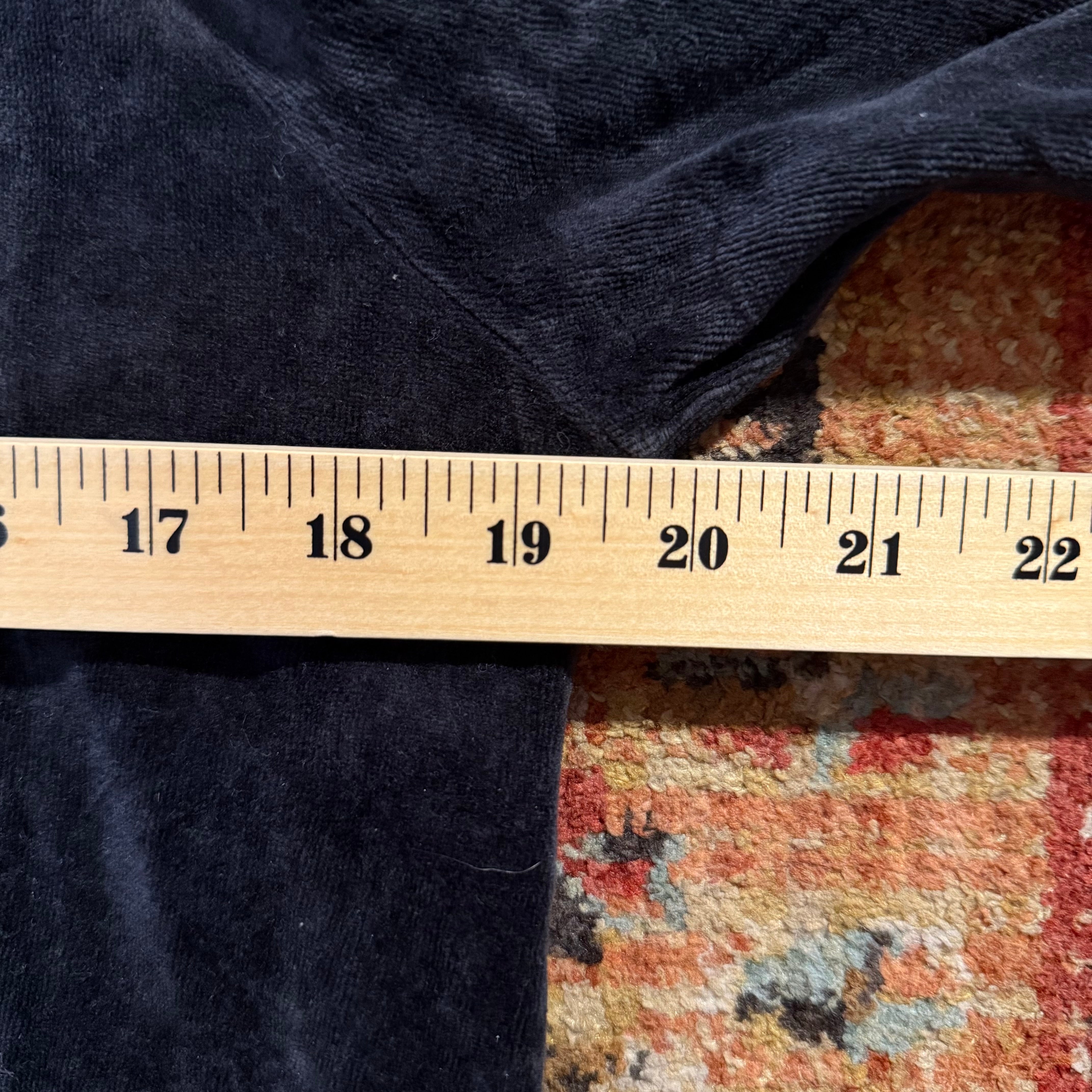 Vintage Juicy Couture Dark Grey Velour Gothic “Juicy” Zip Hoodie Size S