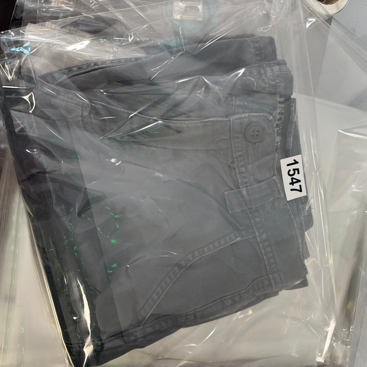 Boys Gray Cargo Shorts Size 10 photo 8
