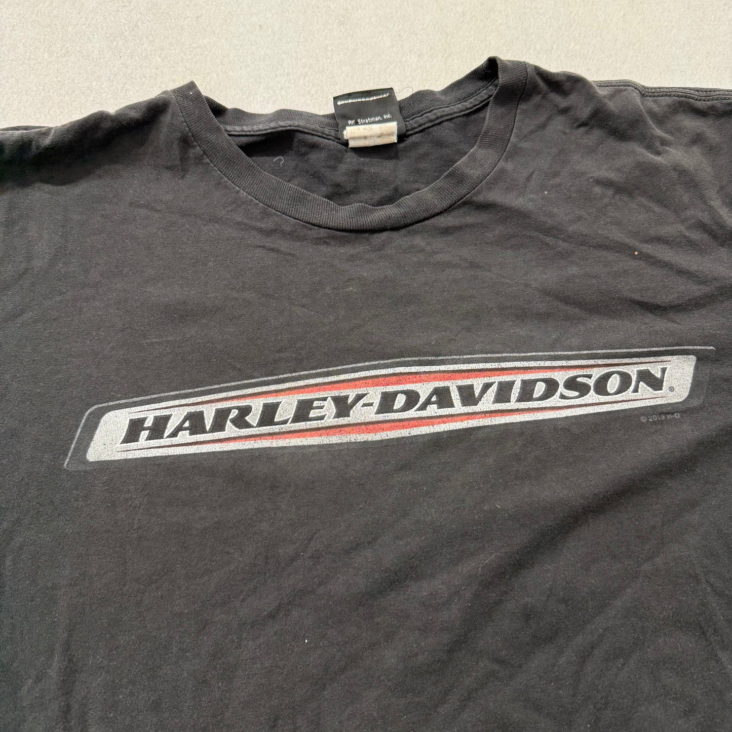 Harley-Davidson of Scottsdale Men Black T-Shirt Short Sleeve Graphic Tee Size XL