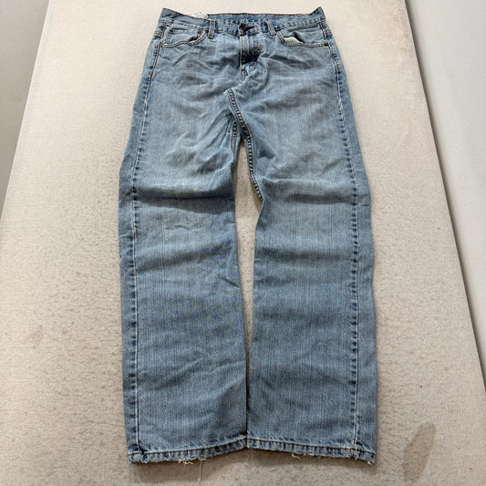 Levi's 569 Men's Waterless Blue Denim Jeans Zip-Fly Pockets Classic Size W32xL34