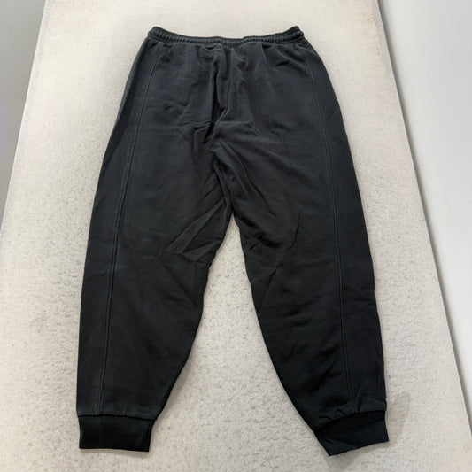 Adidas Fleece Jogger Sweatpants Men's Black Cuffed Drawstring Size XL photo 2