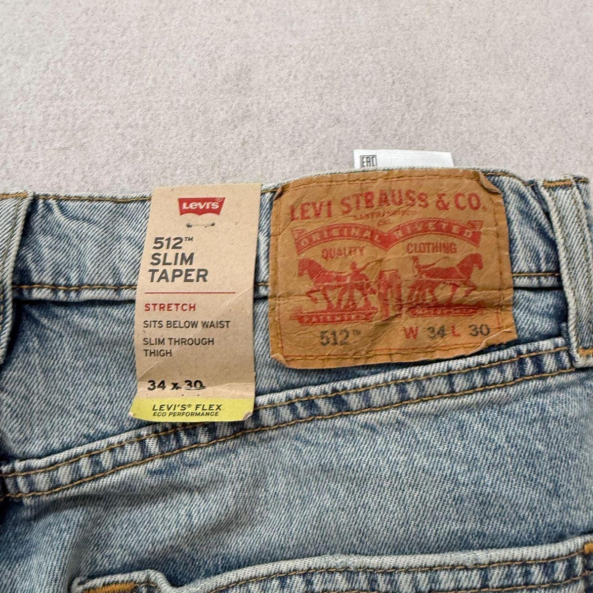 Vintage 90s Faded Open Leg Light Wash Denim Jeans