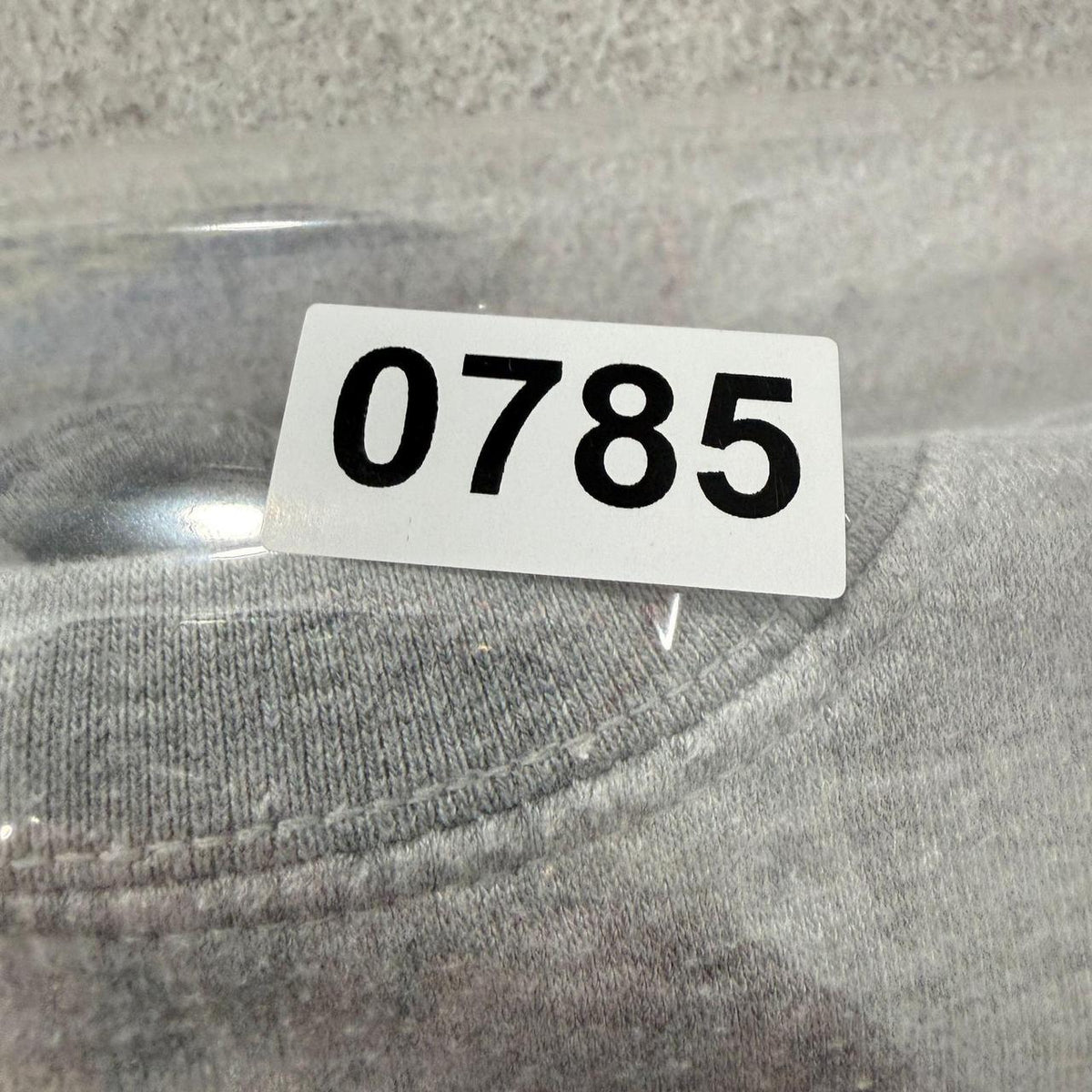 Vintage Y2K 2000's Heather Grey Boxy Graphic Sweatshirt