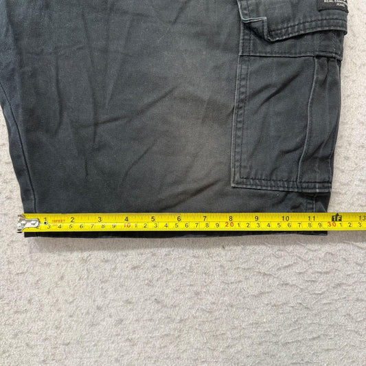 Vintage Y2K 2000's Black Baggy Cargo Shorts
