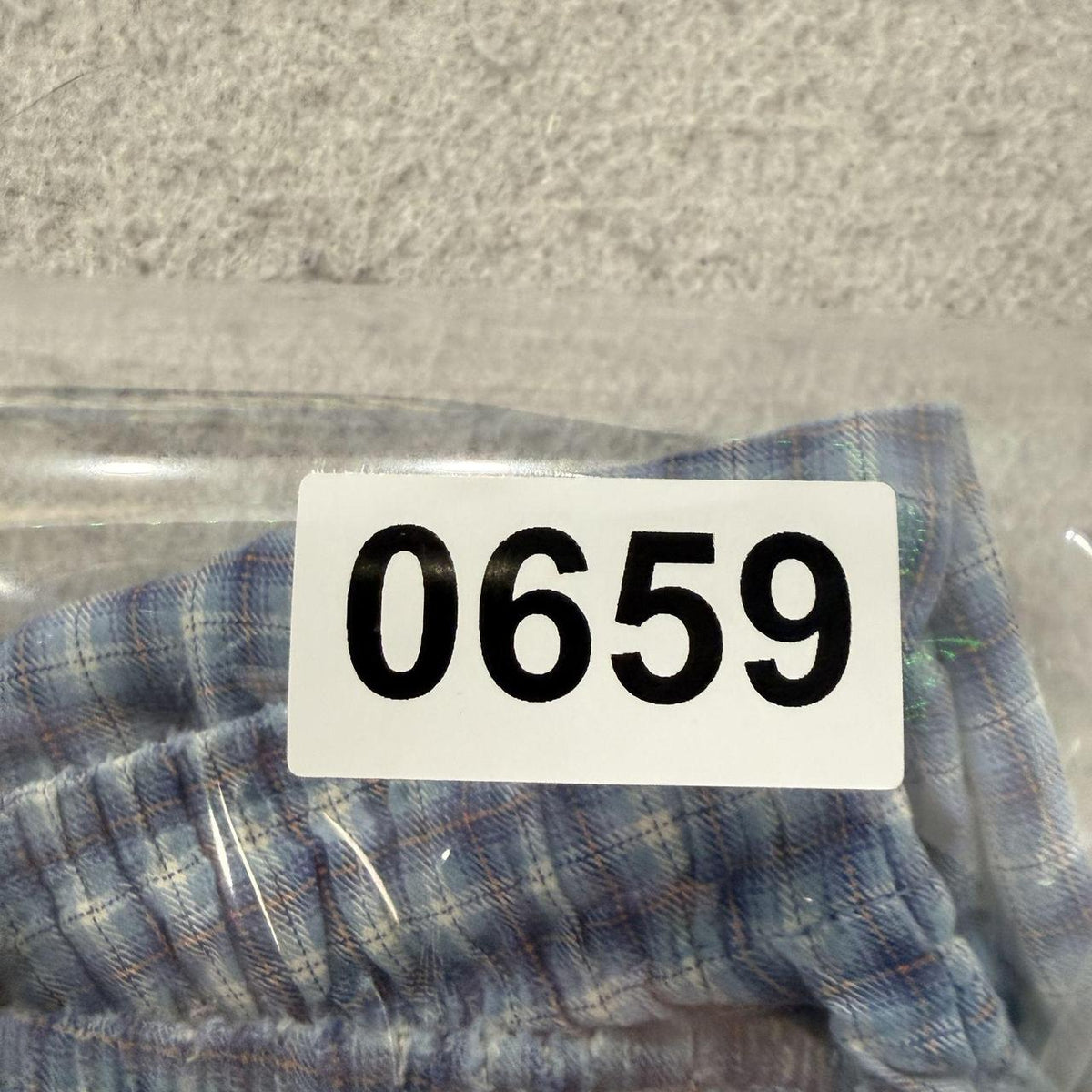Vintage Y2K 2000's Polo Ralph Lauren Blue White Plaid Baggy Pajama Pants