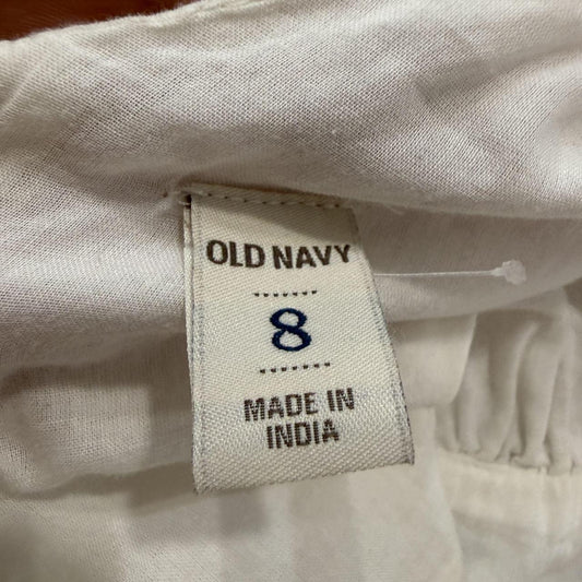 Vintage Y2K 2000's Old Navy White Empire Waist Dress
