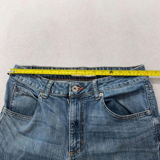 Vintage Y2K 2000's Faded Open Leg Distressed Jeans