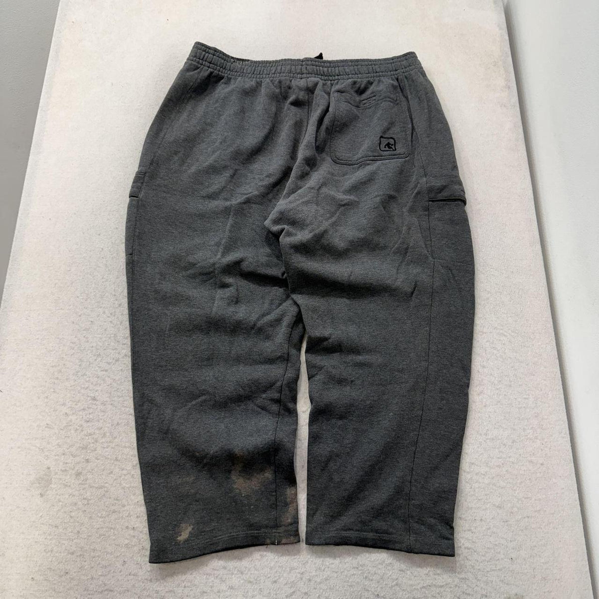 Vintage Y2K 2000's AND1 Charcoal Grey Baggy Cargo Shorts