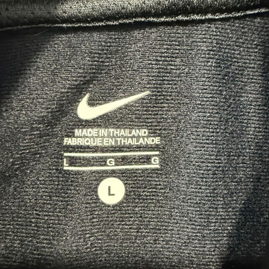 Vintage Y2K 2000's Women's Nike Black Zip Up Track Jacket