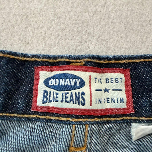 Vintage Y2K 2000's Old Navy Dark Wash Open Leg Jeans