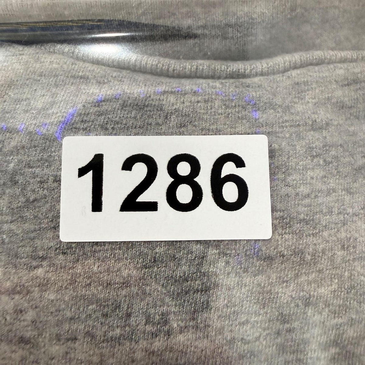 Vintage Y2K 2000's Polo Ralph Lauren Heather Grey Blank Long Sleeve Tee