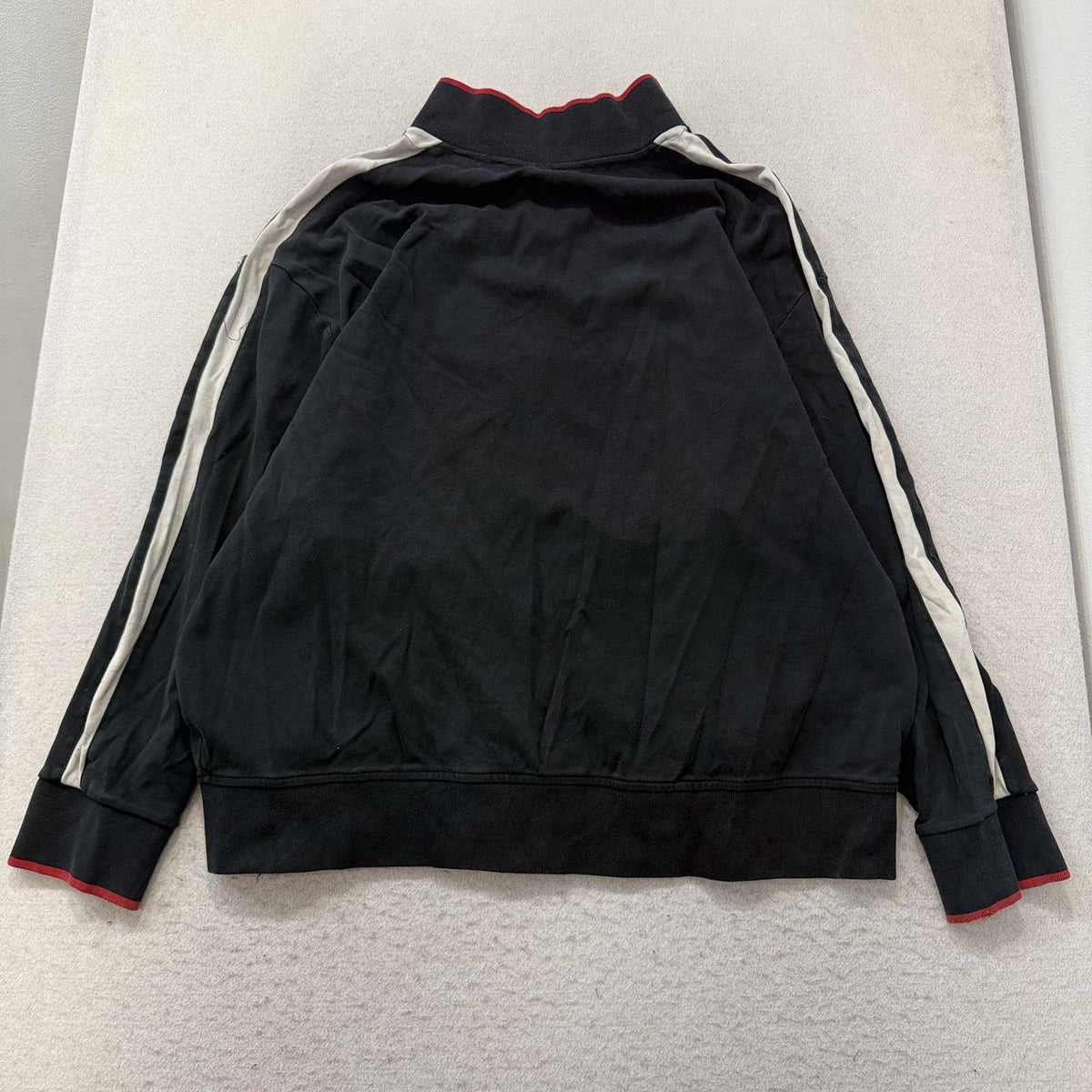 Vintage Y2K 2000's Polo Ralph Lauren Navy Oversized Zip Up Track Jacket