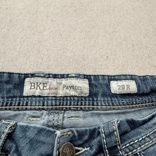 Vintage Y2K 2000's Women's BKE Faded Open Leg Jeans