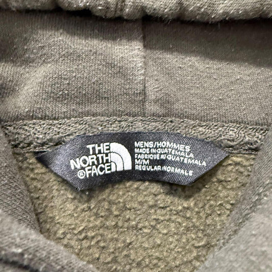 Vintage Y2K 2000's The North Face Olive Faded Graphic Pullover Hoodie