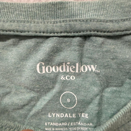 Vintage Y2K 2000's Women's Sage Green Boxy Blank Tee