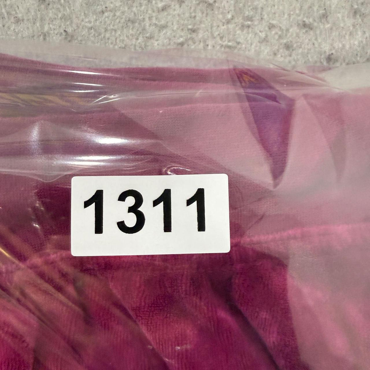 Vintage Y2K 2000's Women's Juicy Couture Magenta Baggy Velvet Track Pants