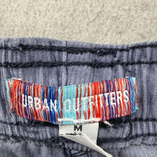 Vintage Y2K 2000's Urban Outfitters Navy Baggy Corduroy Patchwork Pants