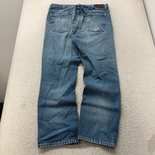 L.L.Bean Standard Fit Light Wash Jeans Size 34x30 photo 2