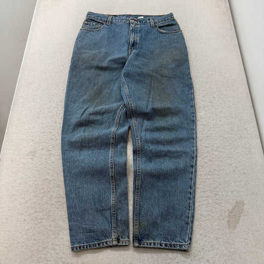 Levis Vintage 550 Relaxed Tapered Jeans Size 12 photo 1
