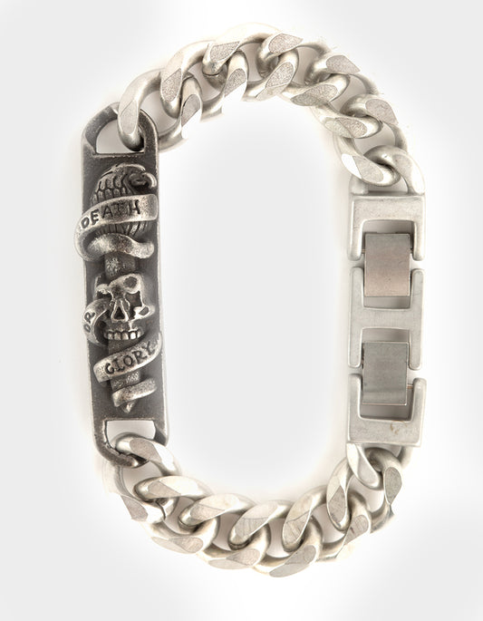 Ed Hardy “Death or Glory” 8.5” bracelet