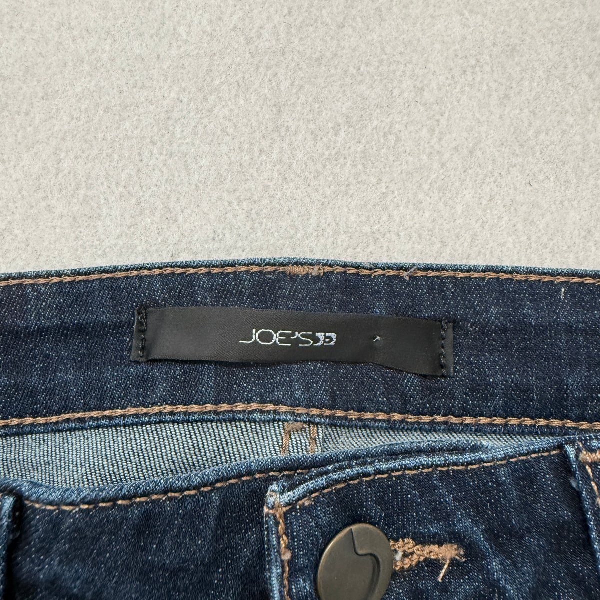 Joe's Jeans Skinny Bootcut Women's Blue Dark Wash Denim Jeans Stretch Size W27