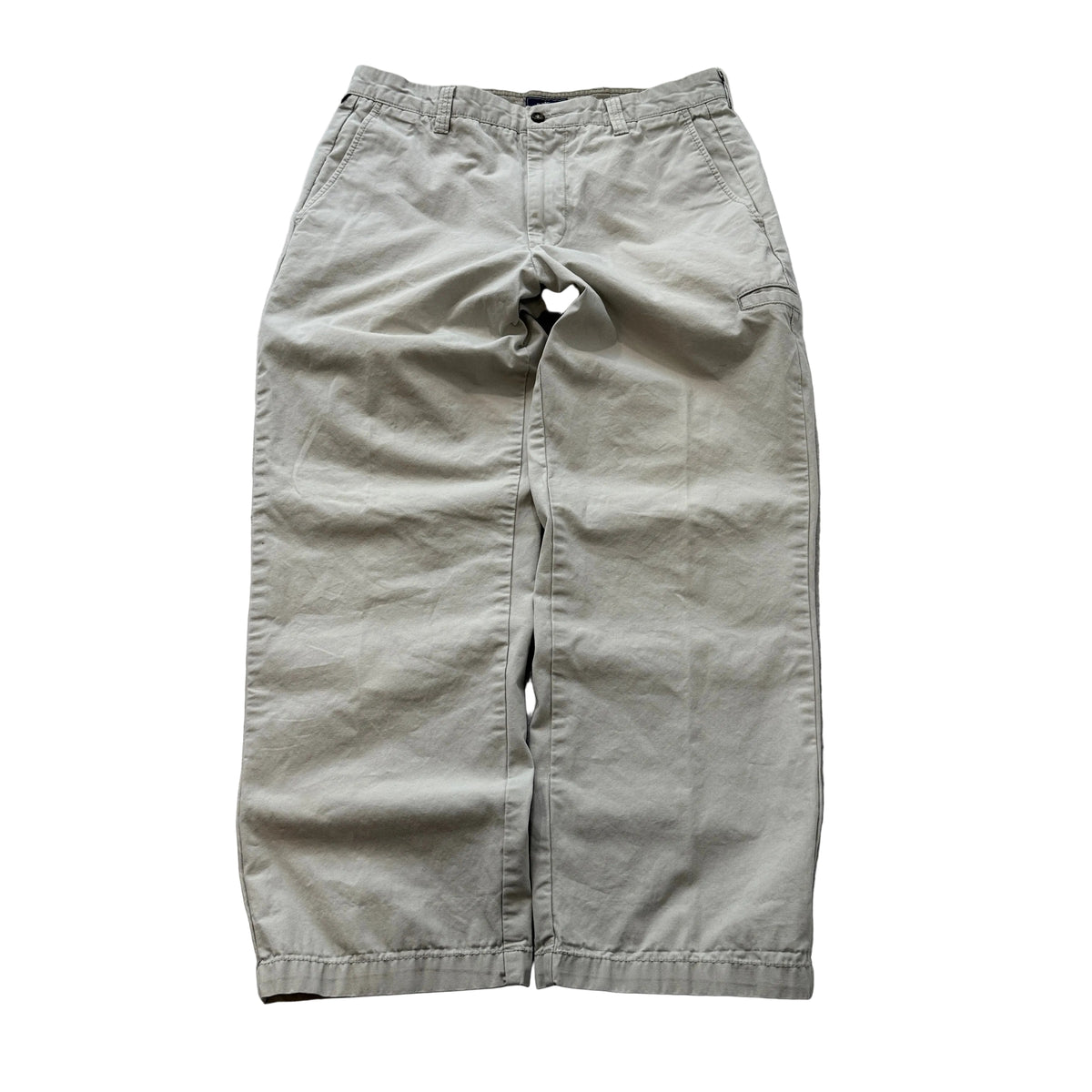 Dockers Men's Tan Straight Leg Cotton Chino Pants Casual Pockets Size W34xL29