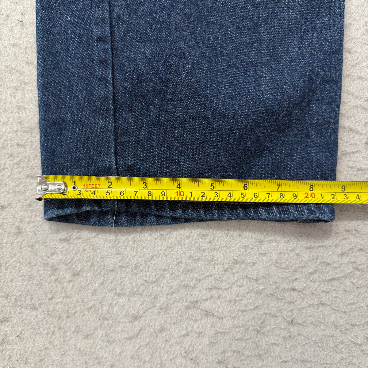 G&K Team Wear Dark Wash Work Jeans Size 38x34 photo 6